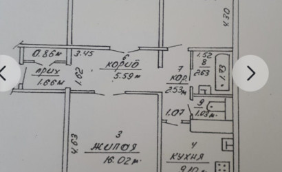 Купить 3-комнатную квартиру, Борисов, Борисов, Гагарина 67. Фото 12