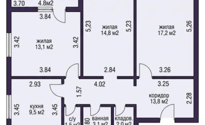 Купить 3-комнатную квартиру, Минск, Разинская ул., 62 (Московский район). Фото 25