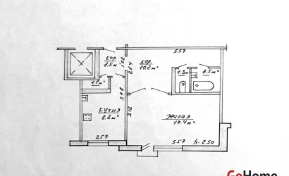 Купить 1-комнатную квартиру, Гродно, Болдина, 6В. Фото 7