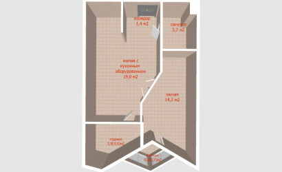 Купить 2-комнатную квартиру, Минск, Жореса Алфёрова ул., 3 (Октябрьский район). Фото 5