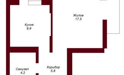 Купить 1-комнатную квартиру, Брест, ул. Фомина, д. . Фото 10