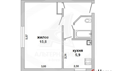 Купить 1-комнатную квартиру, Пелище, , . Фото 1