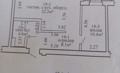 Купить 2-комнатную квартиру, Витебск, 9-я Городокская, 1/1. Фото 10