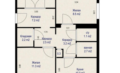 Купить 4-комнатную квартиру, Фаниполь, Железнодорожная ул., 62. Фото 23