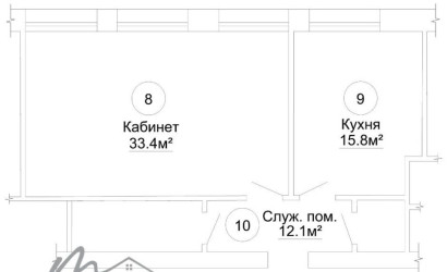Аренда офиса, Минск, Грибоедова ул., 19,  61.3 кв.м.. Фото 8