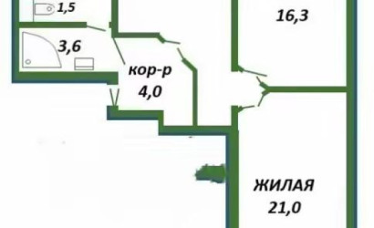 Купить 3-комнатную квартиру, Минск, ул. Кольцова, д. 32 (Советский район). Фото 9