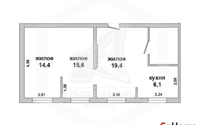 Купить 3-комнатную квартиру, Брест, Центр, ул. Советская. Фото 13