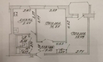 Купить 2-комнатную квартиру, Витебск, Чкалова ул., 39/2. Фото 14