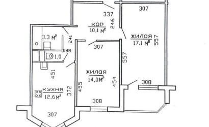 Купить 2-комнатную квартиру, Минск, Притыцкого ул., 41 (Фрунзенский район). Фото 1