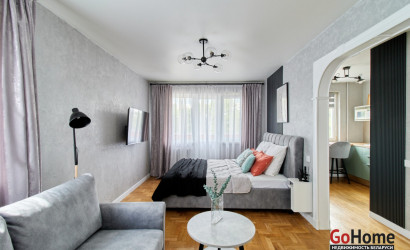 Снять 1-комнатную квартиру на сутки, Минск, ул. Ванеева, 22 (Заводской район). Фото 1