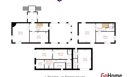 Купить дом, Заславль, Коммунальная ул., 1, 10 соток. Фото 7