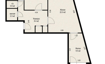 Купить 3-комнатную квартиру, Минск, Тикоцкого ул., 34/2 (Первомайский район). Фото 18