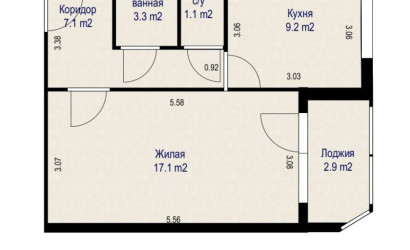 Купить 1-комнатную квартиру, Минск, ул. Каменногорская, д. 10 (Фрунзенский район). Фото 16
