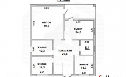 Купить дом, Тюхиничи, Мотыкальский с/с, 34.71 соток. Фото 1