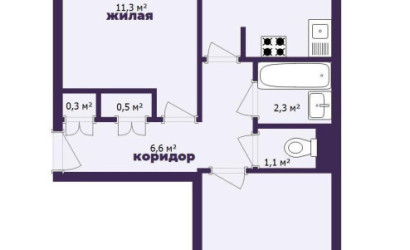 Купить 2-комнатную квартиру, Слуцк, Социалистическая ул., 152. Фото 24