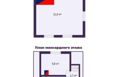 Купить дом в деревне, Строитель-Калюшки, 6.36 соток. Фото 17