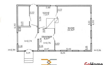 Купить дом, Замостье, Зеленая ул., 15 соток. Фото 18