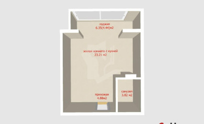 Купить 1-комнатную квартиру, Копище. Фото 2