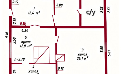 Купить дом, Русиновичи, Шоссейная, 25 соток. Фото 4