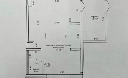 Аренда торгового помещения, Минск, Леонида Щемелёва, 14,  66.7 кв.м.. Фото 15