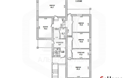 Купить дом, Бульково, Тельминский с/с, 19.1 соток. Фото 1