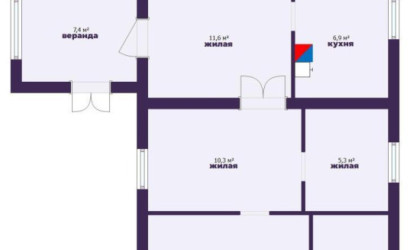 Купить дом, Слуцк, Коласа 1-й пер., 6 соток. Фото 4