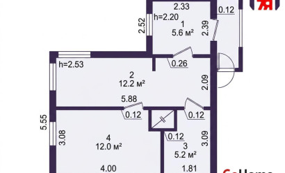 Купить дом в деревне, Чистая Криница, 6.39 соток. Фото 19