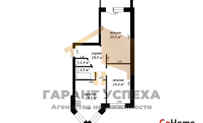 Купить 2-комнатную квартиру, Брест, ул. Суворова, д. . Фото 13