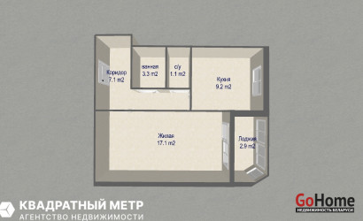 Купить 1-комнатную квартиру, Минск, ул. Каменногорская, д. 10 (Фрунзенский район). Фото 17