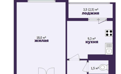Купить 1-комнатную квартиру, Минск, Героев 120 Дивизии ул., 4 (Первомайский район). Фото 13
