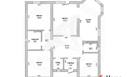 Купить дом, Брест, Березовка, 7.7 соток. Фото 20