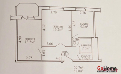 Купить 2-комнатную квартиру, Витебск, Чкалова, 56. Фото 19