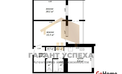 Купить 2-комнатную квартиру, Брест, ул. Орловская, д. . Фото 1