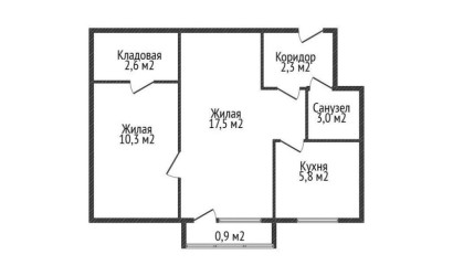 Купить 2-комнатную квартиру, Лида, Ленинская ул., 7. Фото 8