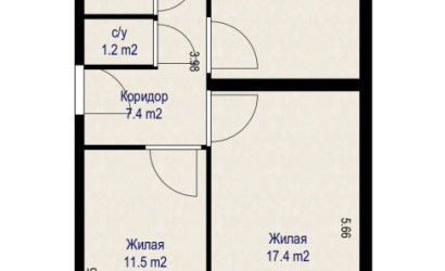 Купить 3-комнатную квартиру, Минск, ул. Берута, д. 9/2 (Фрунзенский район). Фото 1