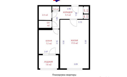 Купить 1-комнатную квартиру, Минск, Якубовского ул., 40 (Фрунзенский район). Фото 4