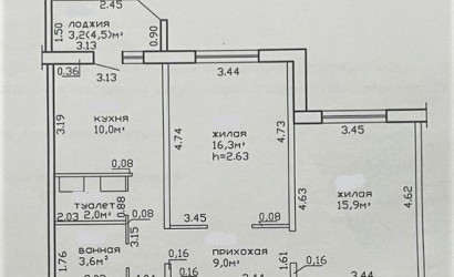 Купить 2-комнатную квартиру, Гомель, Дубравная, 23. Фото 15