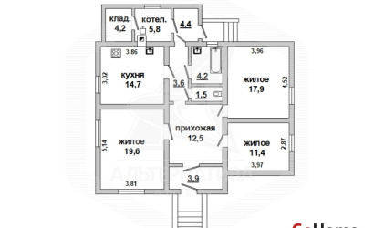 Купить дом, Клейники, Клейниковский с/с, 12.1 соток. Фото 1