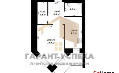 Купить 1-комнатную квартиру, Брест, ул. Воровского, д. . Фото 9