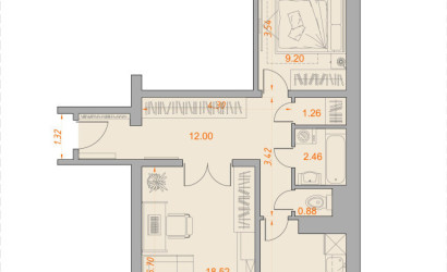 Купить 2-комнатную квартиру, Минск, Казинца ул., 120 (Октябрьский район). Фото 33