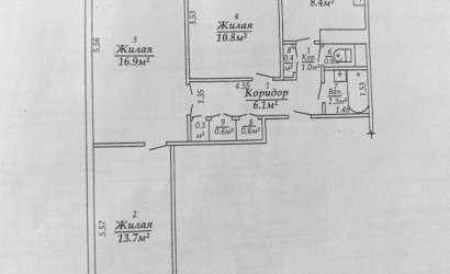 Купить 3-комнатную квартиру, Барановичи, 50 лет ВЛКСМ ул., 8. Фото 2