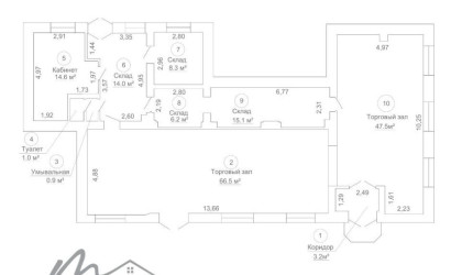 Продажа торгового помещения, Молодечно, Притыцкого ул., 4,  177.3 кв.м.. Фото 10