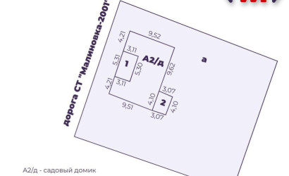 Купить дом в деревне, МАЛИНОВКА-2001, 10 соток. Фото 24