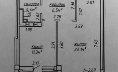 Купить 1-комнатную квартиру, Минск, Скрыганова ул. 4 (Фрунзенский район). Фото 16
