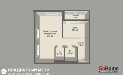 Купить 2-комнатную квартиру, Копище, Михаила Миля ул., 4. Фото 28