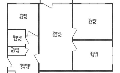 Купить 3-комнатную квартиру, Минск, Седых ул., 50 (Первомайский район). Фото 4