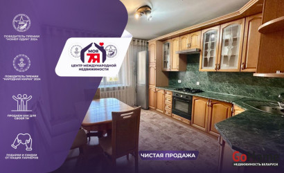 Купить 3-комнатную квартиру, Солигорск, Богомолова ул., 22. Фото 1