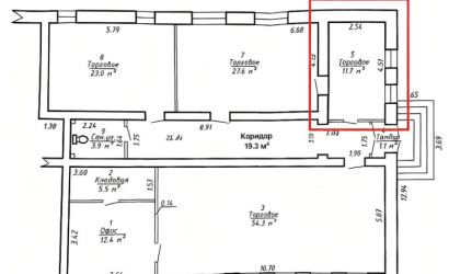 Аренда помещения, Барановичи, Комсомольская, 22,  11.7 кв.м.. Фото 6