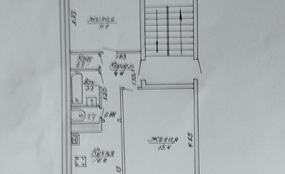 Купить 2-комнатную квартиру, Лида, Ленинская ул., 21. Фото 17