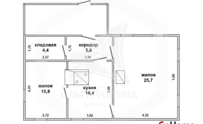 Купить дом в деревне, Леплевка, Домачевский с/с, 17.74 соток. Фото 1